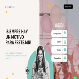 Screenshot of elevell.ar website